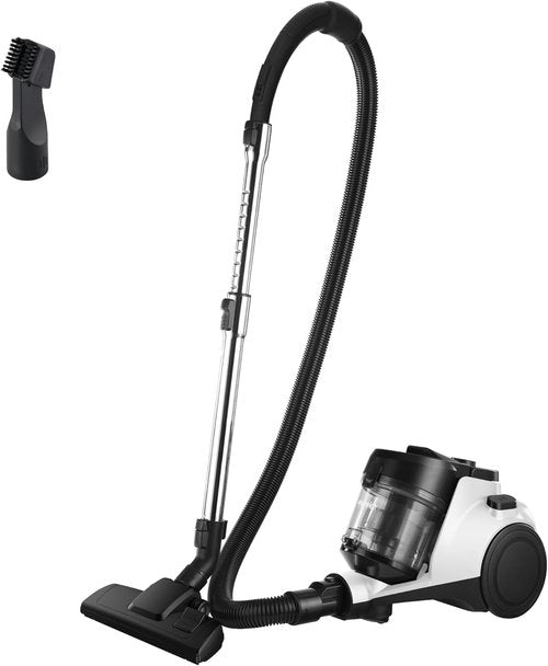 Eureka Bagless Canister Vacuum Cleaner - 1100W High Power for Carpets & Hard Floors | HEPA Filter & Tools Included