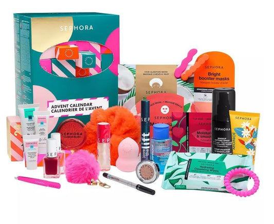 Sephora Collection Holiday Beauty Advent Calendar 2025 - 24 Luxurious Makeup & Skincare Gifts