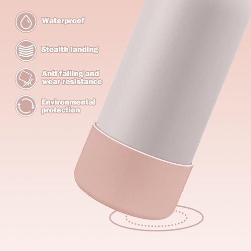 HEYSKAY 2PCS Silicone Boot for Owala Flask Water Bottle 32oz Anti-Slip Protective Sleeve for Owala Twist,FreeSip and Flip Stainless Steel Water Bottle BPA-Free Boot Bottom Base