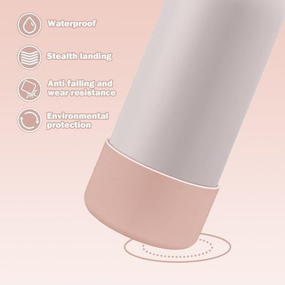 HEYSKAY 2PCS Silicone Boot for Owala Flask Water Bottle 32oz Anti-Slip Protective Sleeve for Owala Twist,FreeSip and Flip Stainless Steel Water Bottle BPA-Free Boot Bottom Base