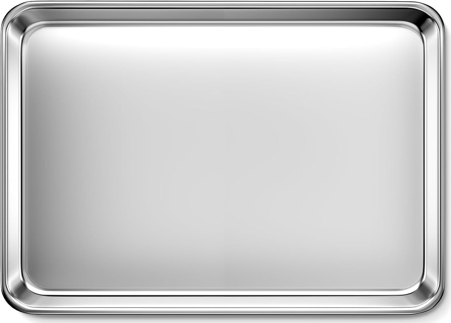 Skiennix Extra Large Stainless Steel Baking Sheet - Nonstick, Warp Resistant & Dishwasher Safe (20" x 14" x 1")