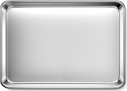 Skiennix Extra Large Stainless Steel Baking Sheet - Nonstick, Warp Resistant & Dishwasher Safe (20" x 14" x 1")