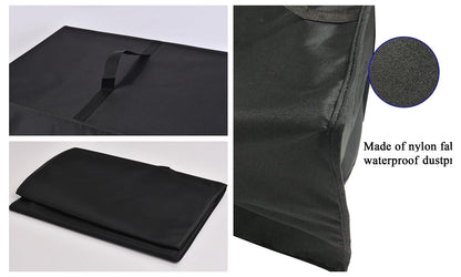 Slow Cooker Cover,Dustproof Waterproof Lid for Crock-Pot 7 Quart Oval Manual Slow Cooker(SCV700-S-BR) (Black)