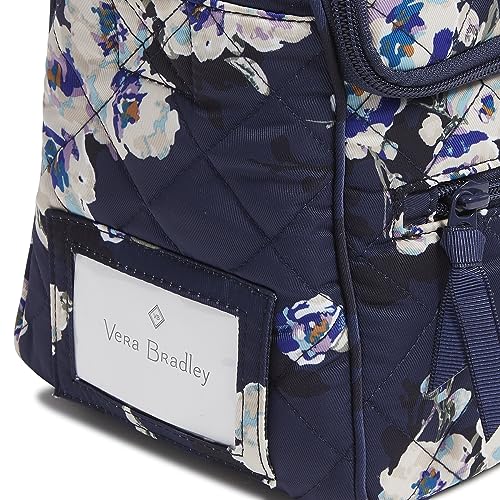 Vera Bradley Performance Twill Crossbody Lunch Tote, Blooms and Branches Navy
