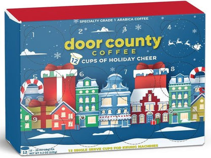 Holiday Cheer Coffee by [Brand Name] - 12 Single Serve Cups Gift Box | 2025 Advent Calendar with Unique Flavors