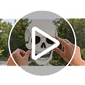 Skeleton Halloween Window Clings - Skull Design, Indoor & Outdoor Decorations