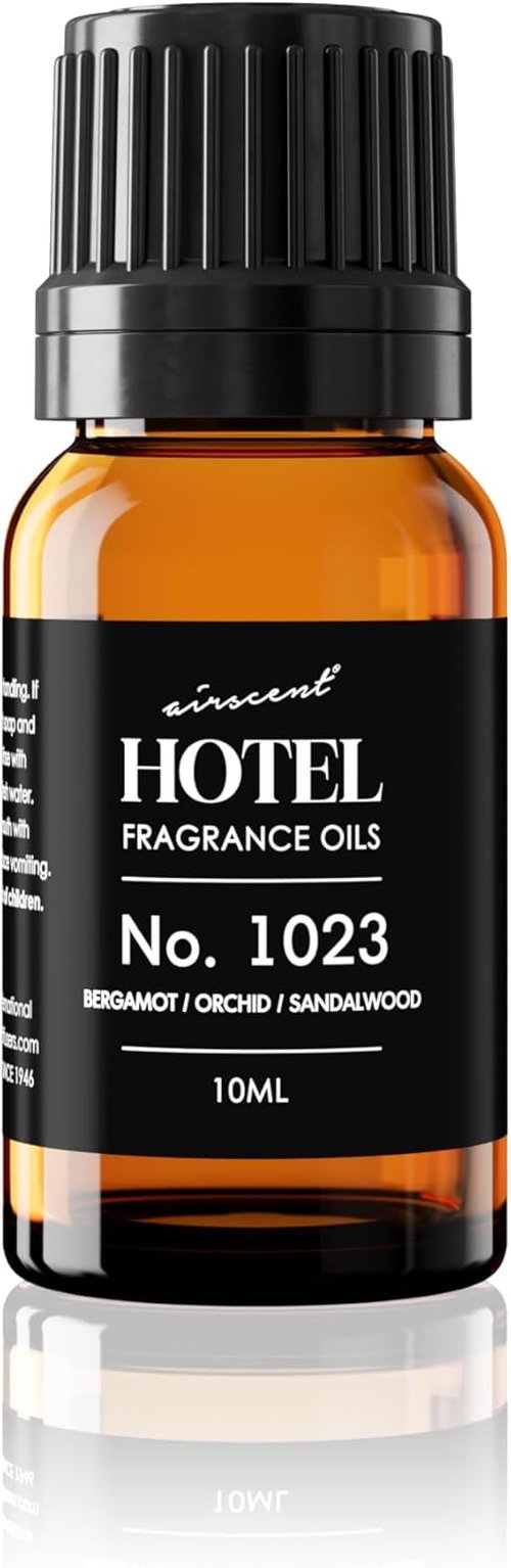 AirScent Hotel Diffuser Oil No. 1023 - Love Affair Fragrance for Ultrasonic Diffusers | 10 mL Glass Bottle with Dropper