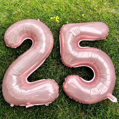 Pink 40 Inch Number 1 Foil Balloon for 1st Birthday Party - Reusable & Easy to Inflate