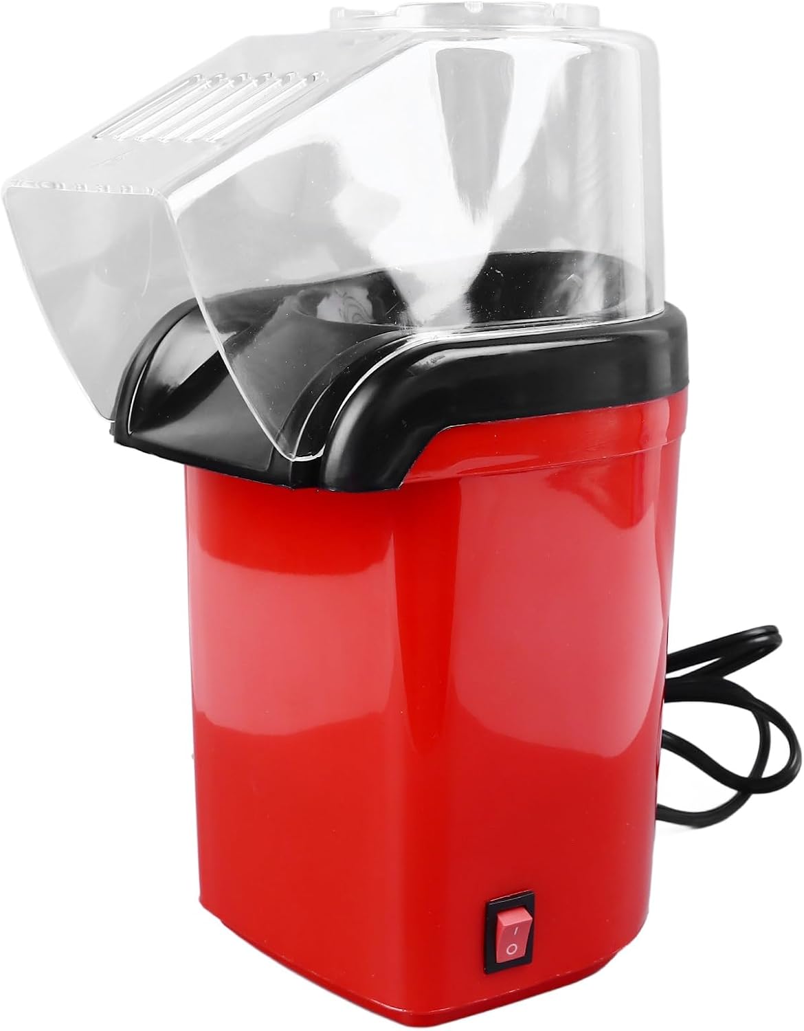 Skiennix Electric Popcorn Maker - Quick & Efficient Air Popper for Movie Nights | Detachable Design