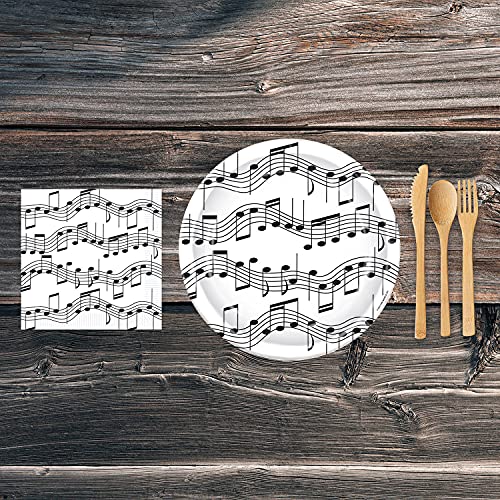 Beistle Musical Notes Luncheon Napkins