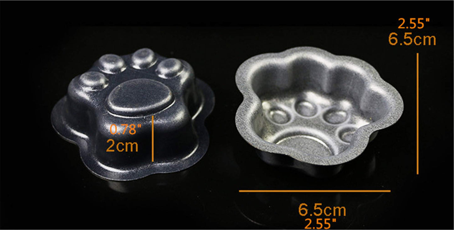 2PCS Claw Cake Pan 3D Aluminum Baking Mold Cute DIY Bakeware Kitchen Supplies