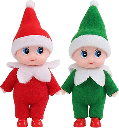 Tiny Elf Baby Doll - Miniature Elf Boy & Girl | Perfect Stocking Stuffer Gift for Kids & Adults