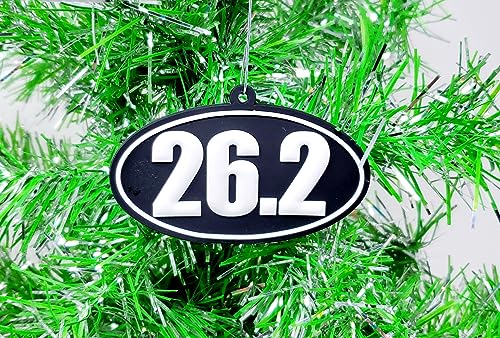 Marathon Runner Christmas Ornament 26.2 Running Themed Holiday Decor