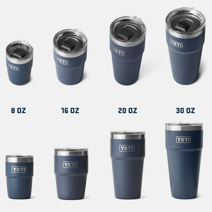 YETI Rambler 20 oz Stainless Steel Tumbler - Vacuum Insulated with MagSlider Lid for Ultimate Durability