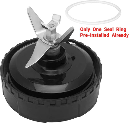 Ninja Blender Replacement 6 Fins Blade - Compatible with BL660, BL770, BL771, BL780 | 16 oz Cup