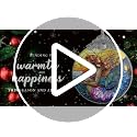 Mermaid Christmas Ornament - Stained Glass Little Mermaid Decoration - Ocean Fantasy Holiday Decor - Variation of Mermaid