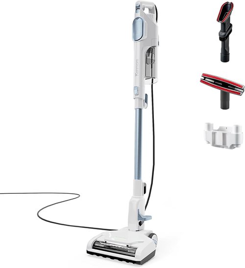 Kenmore CS2015 Corded Stick Vacuum - Powerful 2-Motor Suction, Hair Eliminator Nozzle & LED Headlight