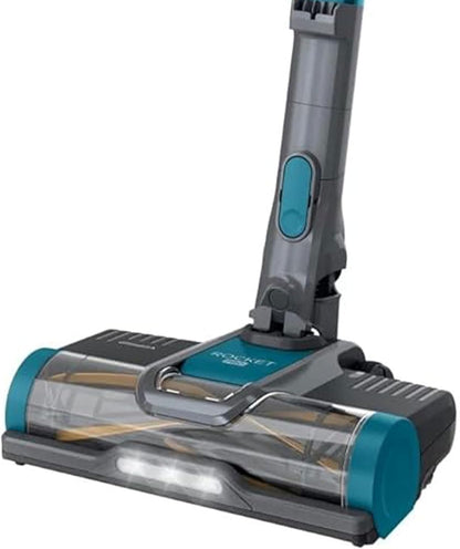 Shark Pet Pro Cordless Stick Vacuum Cleaner - Self-Cleaning Brushroll, 40 Min Runtime, XL Dust Cup, Teal/Grey