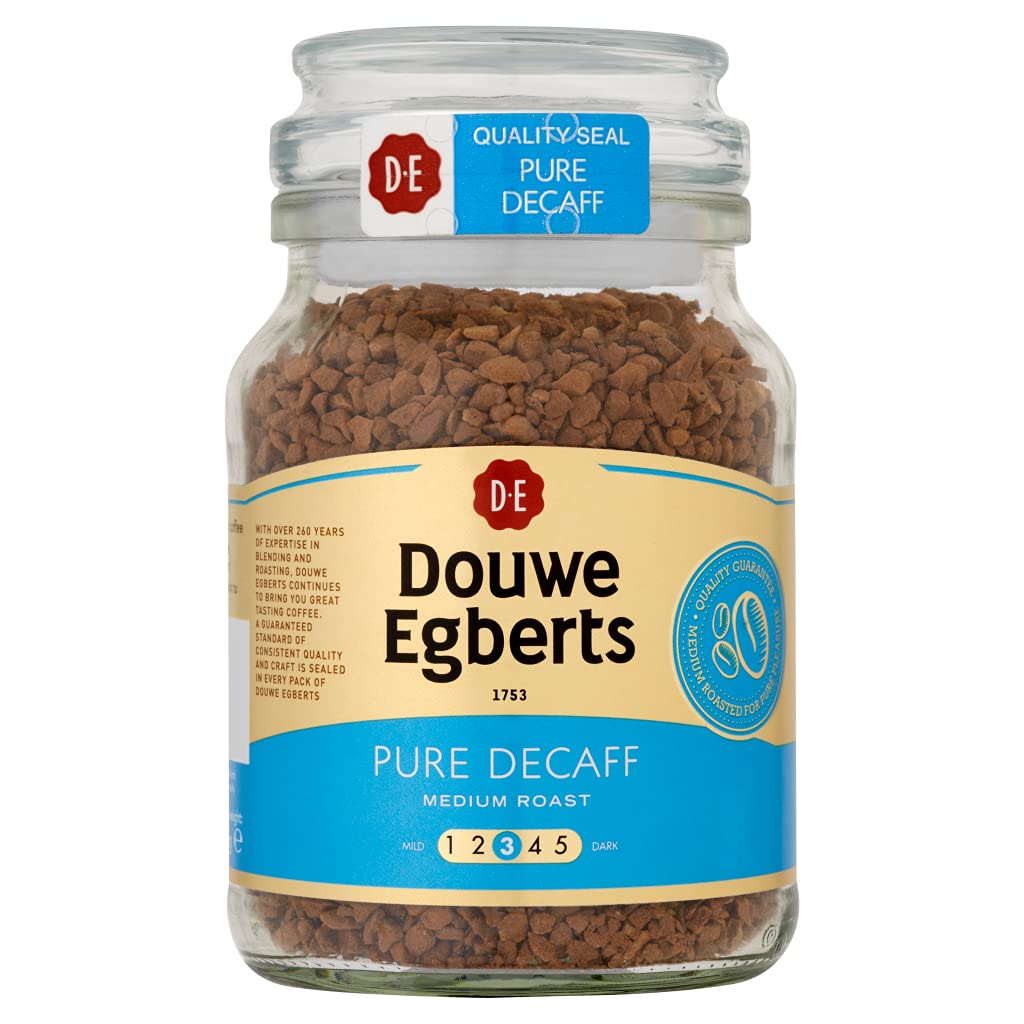 Douwe Egberts Pure Decaffeinated Medium Roast Coffee (95g)