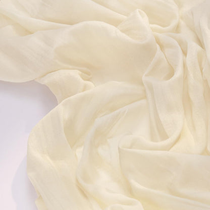 Socomi Cheesecloth Table Runner - 120 Inch Beige Boho Rustic Decor for Weddings & Events