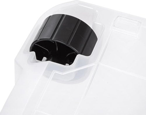IRIS USA WeatherPro 103 Qt Storage Bins - BPA-Free Plastic with Tight Seal & Latch | 2 Pack - Clear/Black
