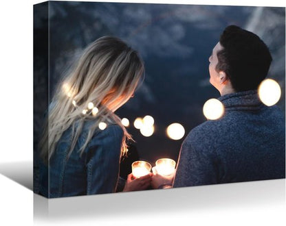 Looife Custom Canvas Prints - Personalized Photo Art for Living Room, Bedroom | 46"x 36" Ready to Hang