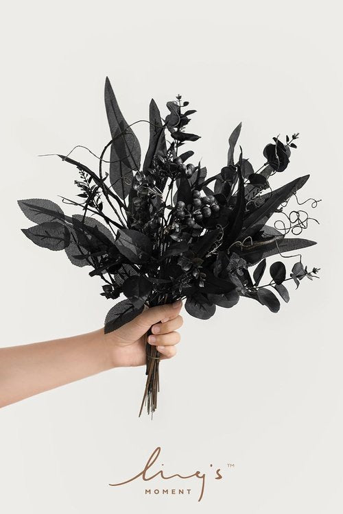 Ling's Moment Artificial Greenery Stems Box Set - 36pcs Faux Flower Picks for DIY Bridal Bouquets & Wedding Centerpieces