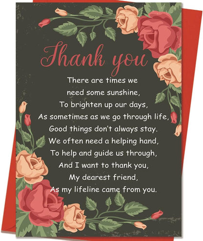 Thank You Cards by [Brand Name] - Elegant Envelopes for Men, Women & Teachers | Perfect Graduation & Holiday Gifts