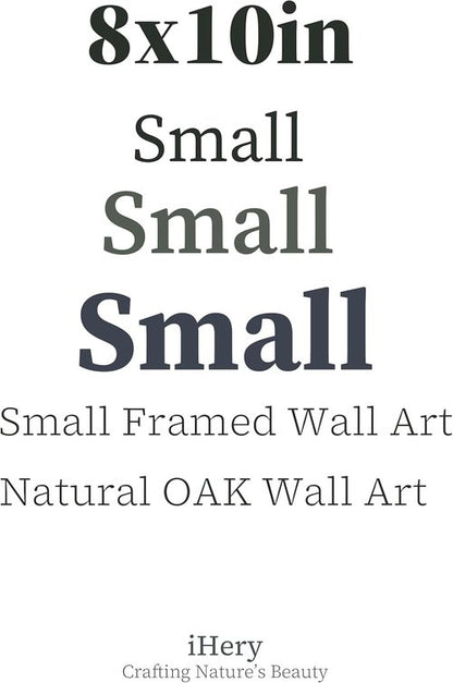 iHery Premium Black Oak Wood Framed Wall Art - Retro Woman Canvas Decor for Dorm & Living Room | 8x10in