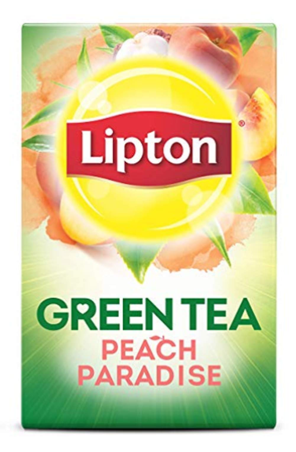 Lipton Peach Paradise Green Tea 20 bags