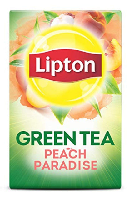 Lipton Peach Paradise Green Tea 20 bags