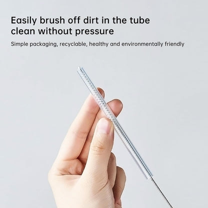 Reduce Replacement Straws - 5 Pack Reusable Straws with Cleaning Brush for 50 oz & 40 oz Tumblers | Clear Plastic