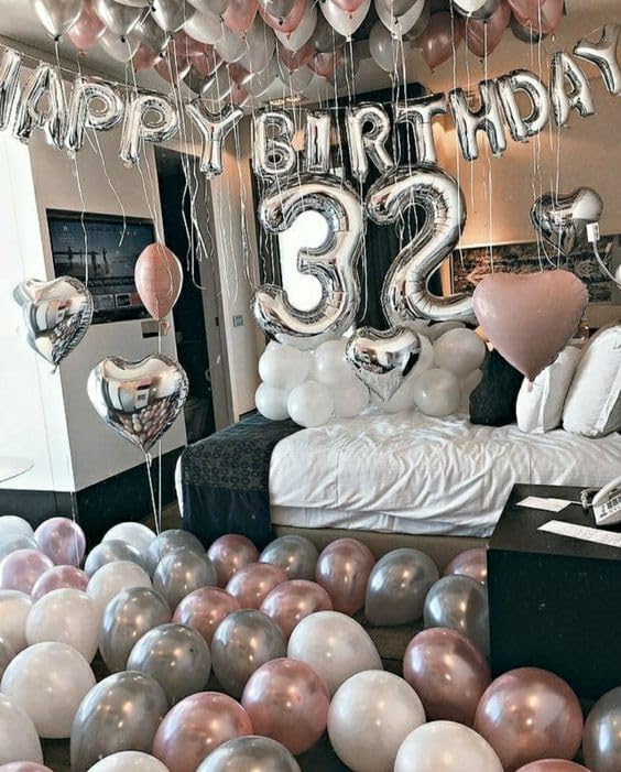 Silver Number 30 Balloon - 40 Inch 30th Birthday Decoration for Kids & Adults | Perfect Party Supplies