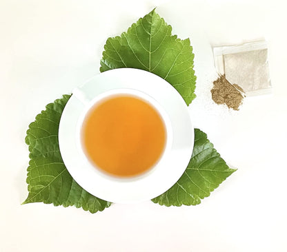 Grape Leaf Tea - Pure Herbal Tea Series by Palm Beach Herbals (30 Tea Bags) 100% Natural