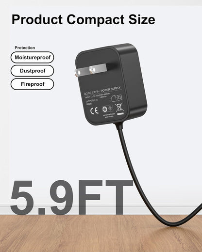 Ninja - Charger for Blast Max Portable Blender | Compatible Charging Cord for Smoothies, BC251