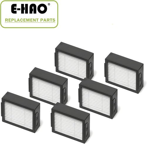 iRobot 6 Pack HEPA Vacuum Filters - Compatible with Roomba i, j & e Series | High-Efficiency Replacement Parts