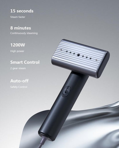 G9 Pro Handheld Steamer for Clothes - Lightweight & Compact Design, Dual Steam Modes, Global Voltage Adaptation (100-240V)