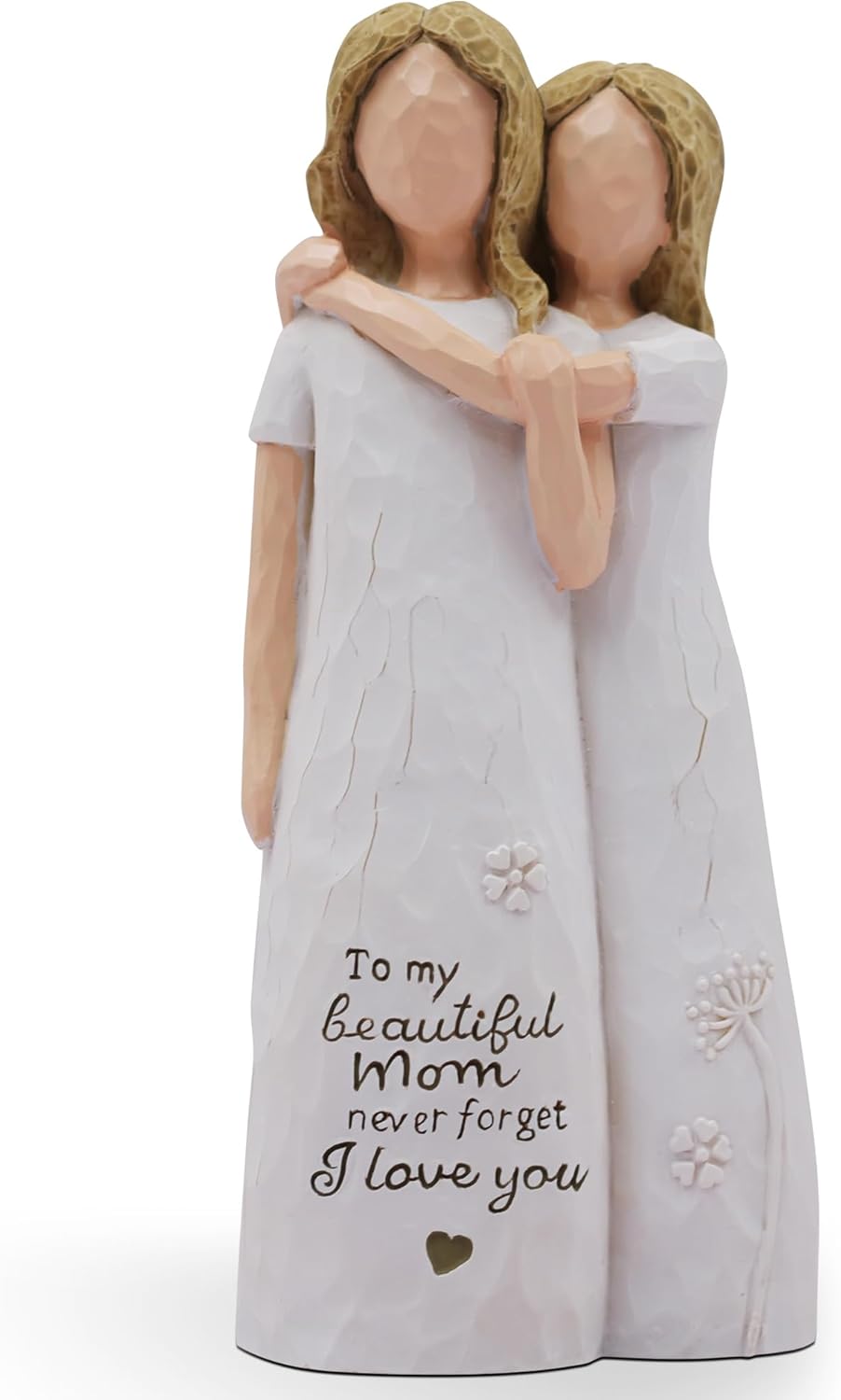Regine Switzerland Sculpted Hand-Painted Figurine - Heartfelt Birthday Gift for Mom from Daughter