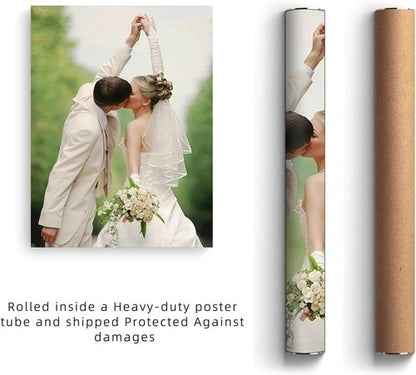 Custom Canvas Prints - Personalized Triptych Poster Set (Unframed 12x16) | Unique Wall Art for Home Decor