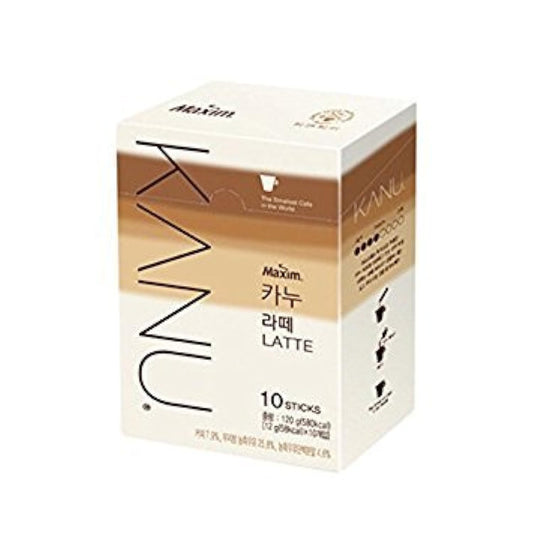 Maxim KANU Latte 12g(58kcal) X 10pcs Instant Coffee