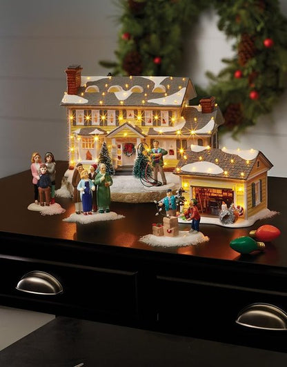 Department 56 Snow Village Figurine - National Lampoon's Christmas Vacation "Freezing Our Baguettes Off" | 3.25 Inch, Multicolor