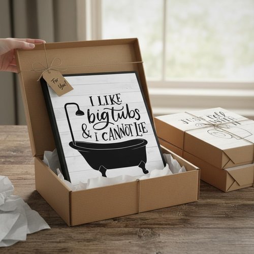 Funny Bathroom Quotes Wall Art by 3Pcs | Minimalist Black & White Prints for Washroom Decor - 12x16in Unframed