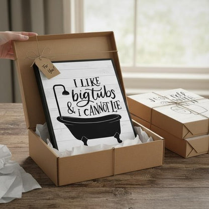 Funny Bathroom Quotes Wall Art by 3Pcs | Minimalist Black & White Prints for Washroom Decor - 12x16in Unframed