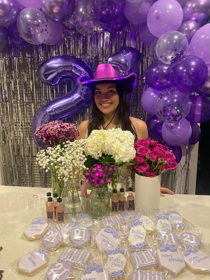 Purple Number 13 Balloon - 40 Inch Birthday Decoration for 13th Birthday Parties | Perfect for Girls & Boys