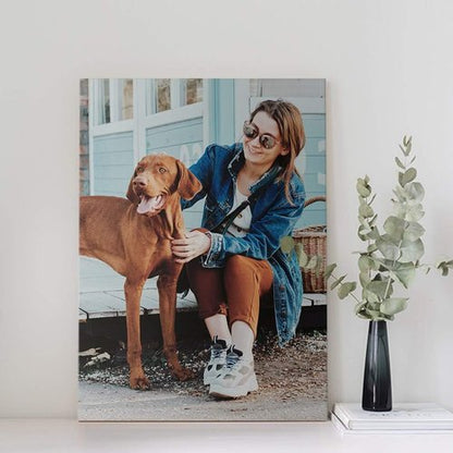Canvas On Demand Custom Canvas Prints - Personalized Photo Wall Art for Family, Weddings & Pets | 10x8 Inch