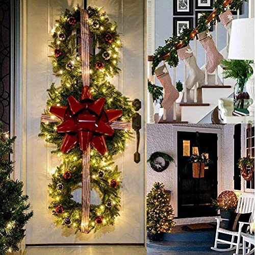 Christmas String Lights 33ft 100 LED Battery Operated Warm White Outdoor Indoor