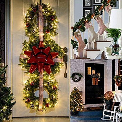 Christmas String Lights 33ft 100 LED Battery Operated Warm White Outdoor Indoor
