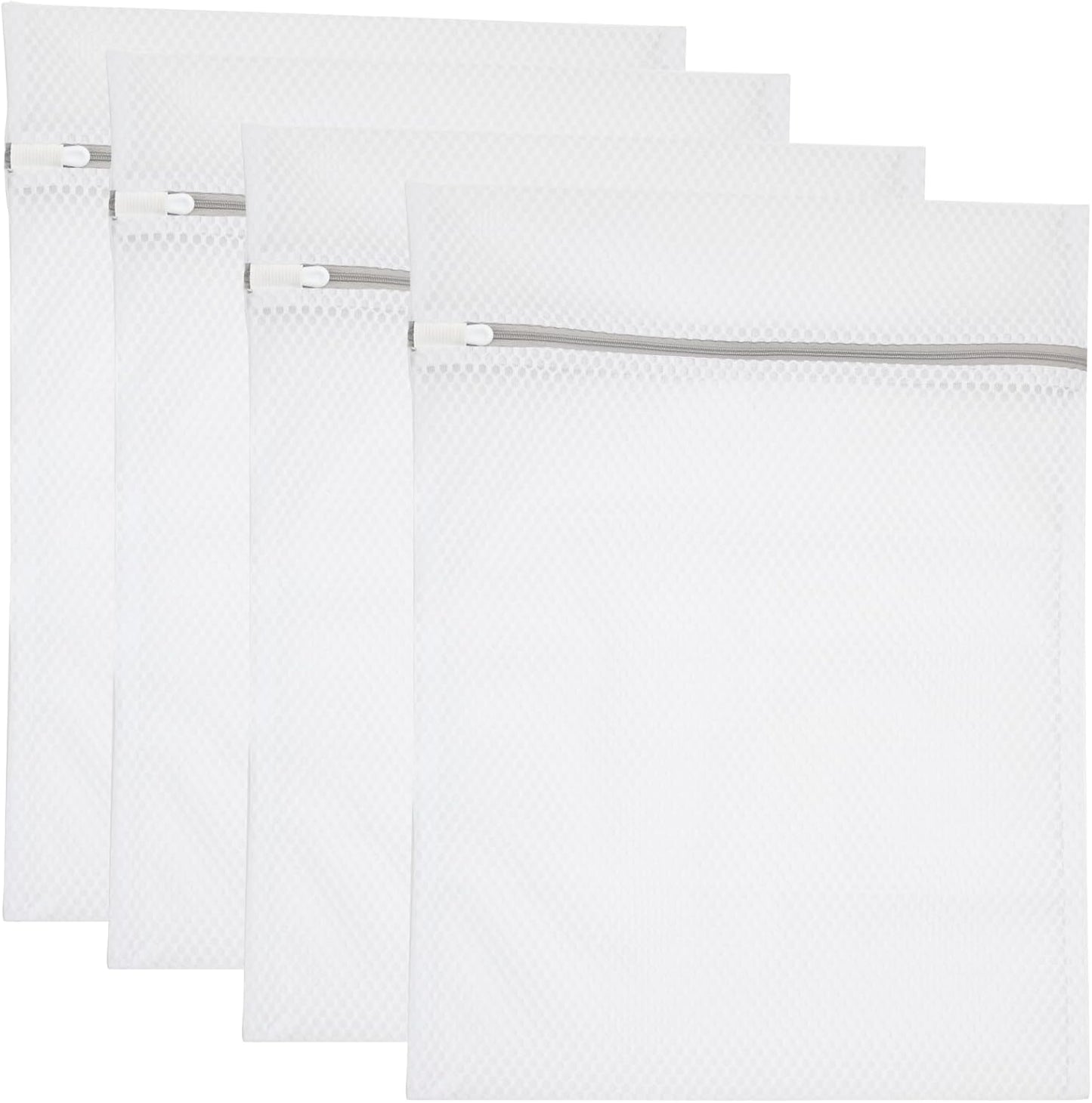 Mesh Laundry Bags Set by [Brand Name] - 12 x 16 Inches Delicate Lingerie Wash Bags (4 Pack)