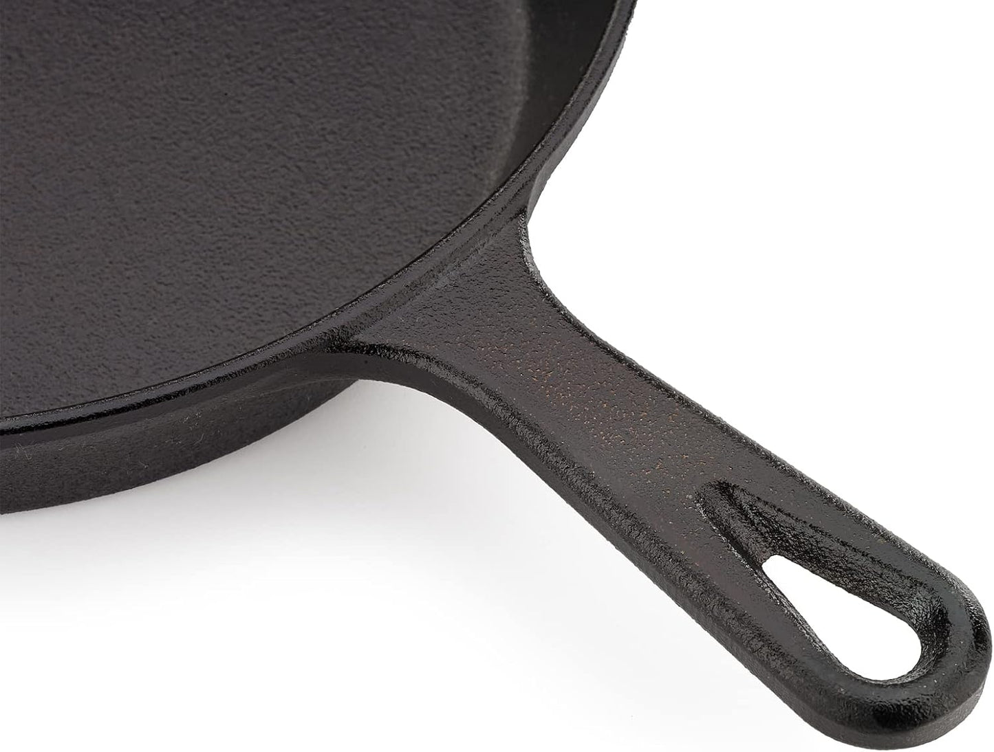 Mercer Culinary Pre-Seasoned Cast Iron Skillet - 10.25-Inch Durable Cooking Essential