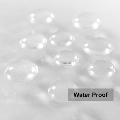Barossa Design Shower Curtain Liner with 6 Magnets - Heavy Duty PEVA Plastic Shower Curtain for Bathroom, Waterproof Vinyl & See Through Bath Liner, Metal Grommets - Clear, 72x72